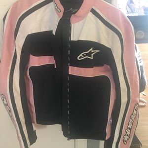 Alpine Stars Riding Jacket & Helmet